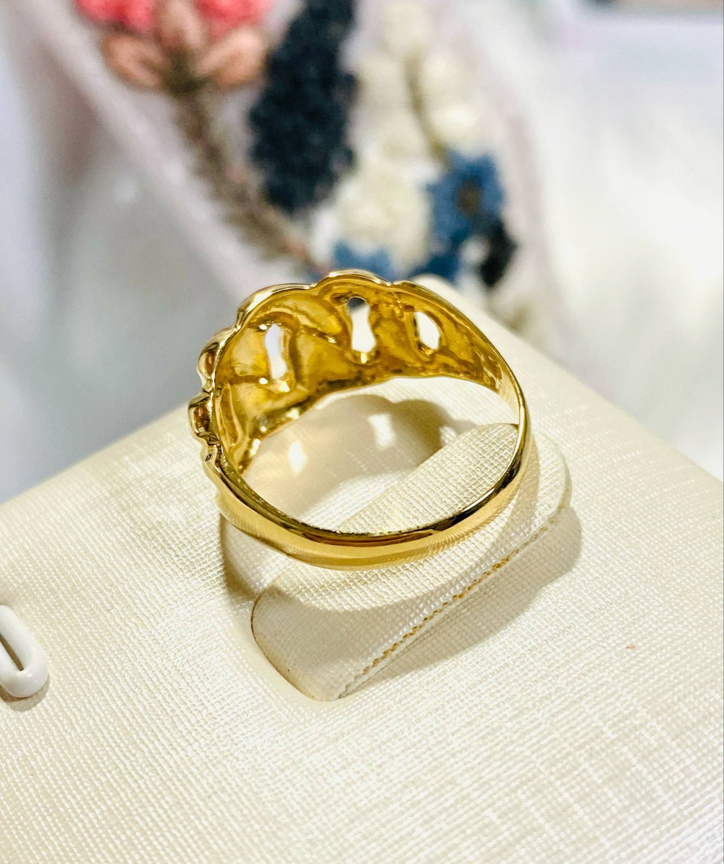 K18 🇯🇵 Gold Subasta Ring