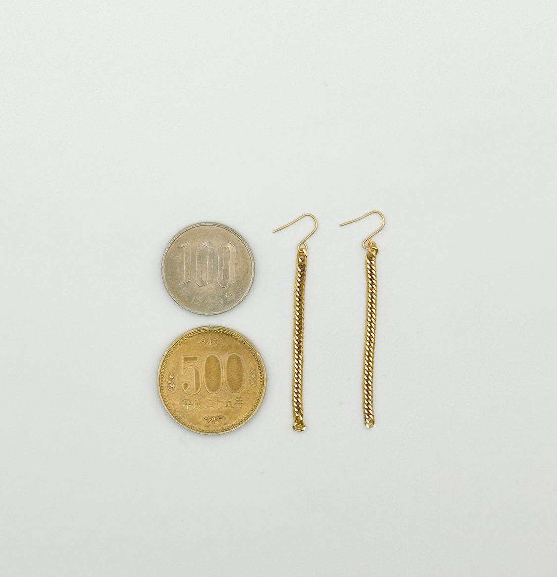 Fish Hook Type Khei Earrings K18