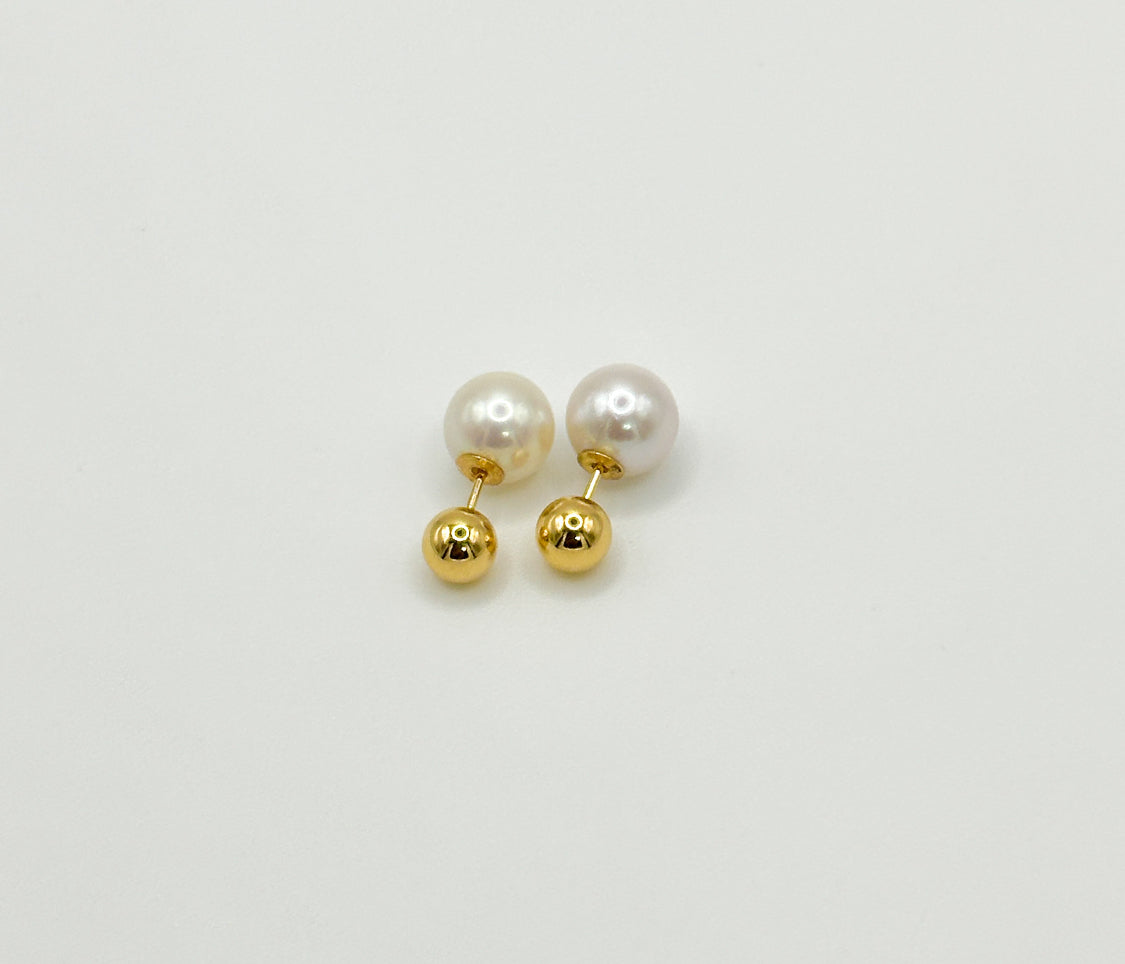 Earrings Pearl Pakaw K18
