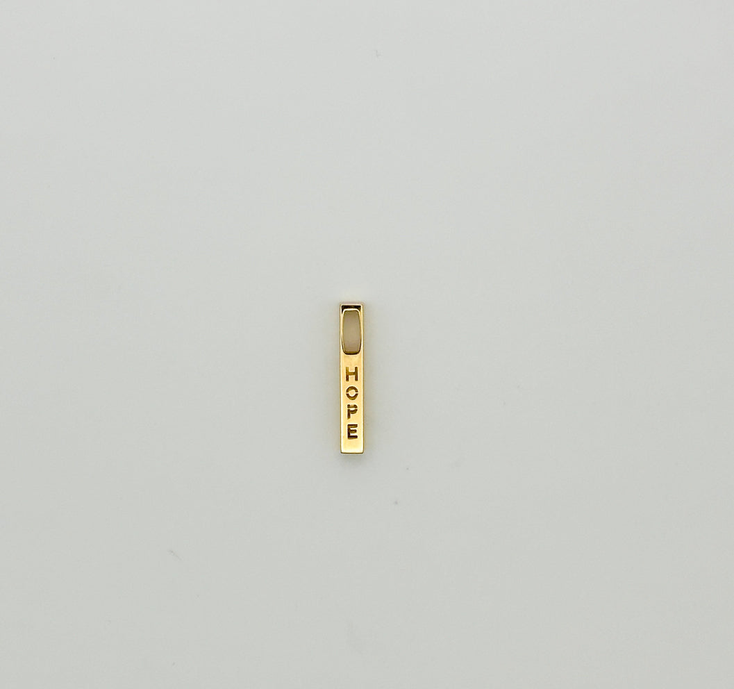 Hope/Trust/Faith/Love Pendant K18