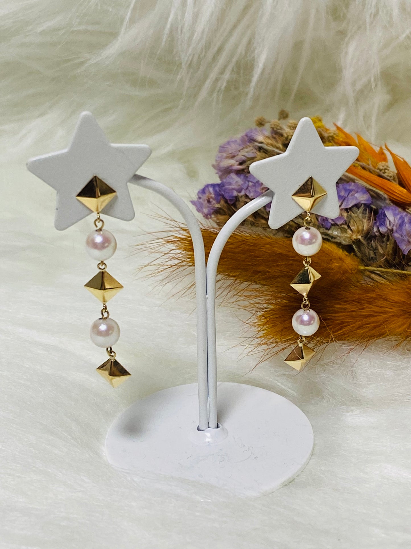 K18 Pearl Earrings