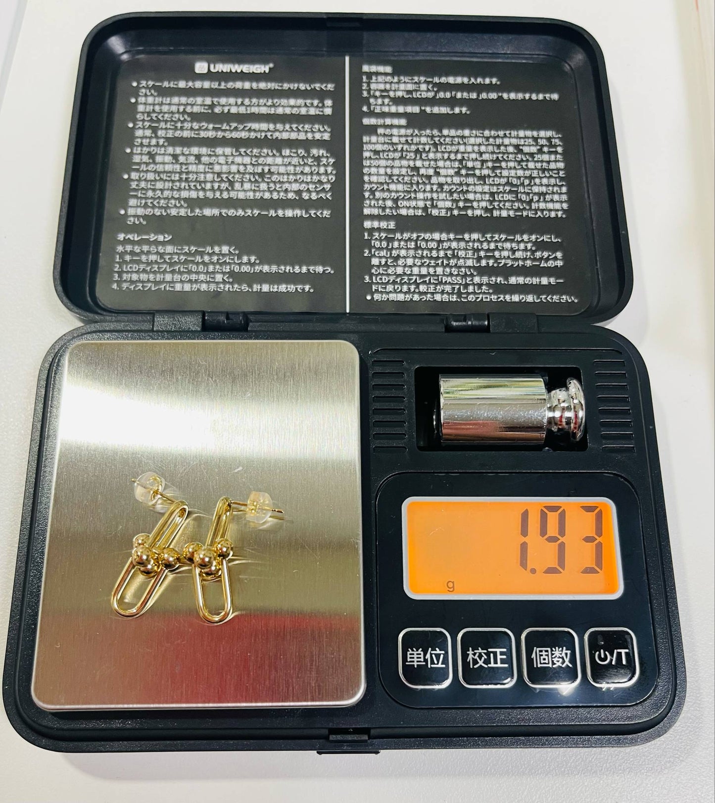 U-Shape Earrings K18 🇯🇵 Gold