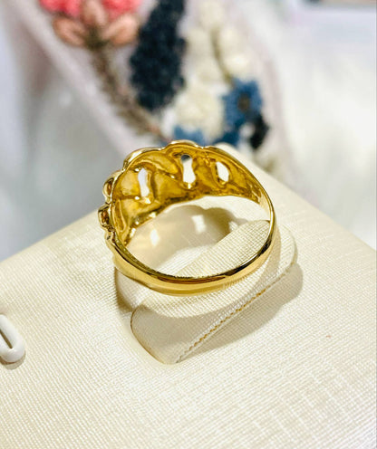 K18 🇯🇵 Gold Subasta Ring