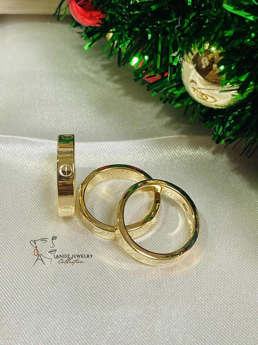 K18 Couple Ring