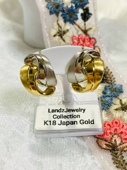 K18/PT Subasta Earrings