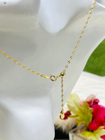 Key Necklace Set ADJ K18