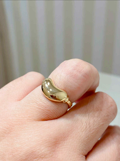 K18🇯🇵 Gold Beans Ring