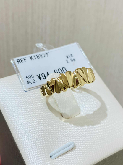 K18🇯🇵 Gold Ring