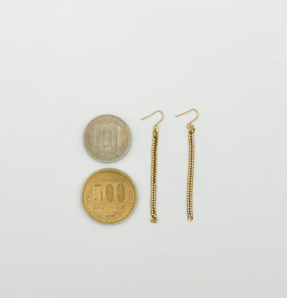 Fish Hook Type Khei Earrings K18