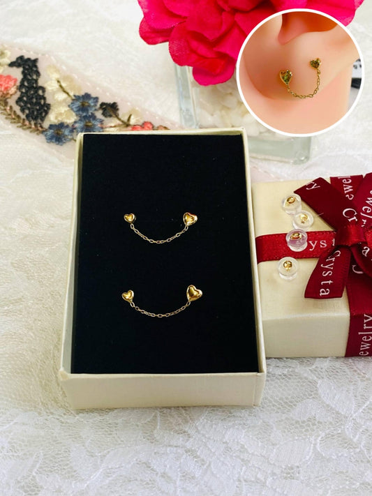 Connecting Earrings K18