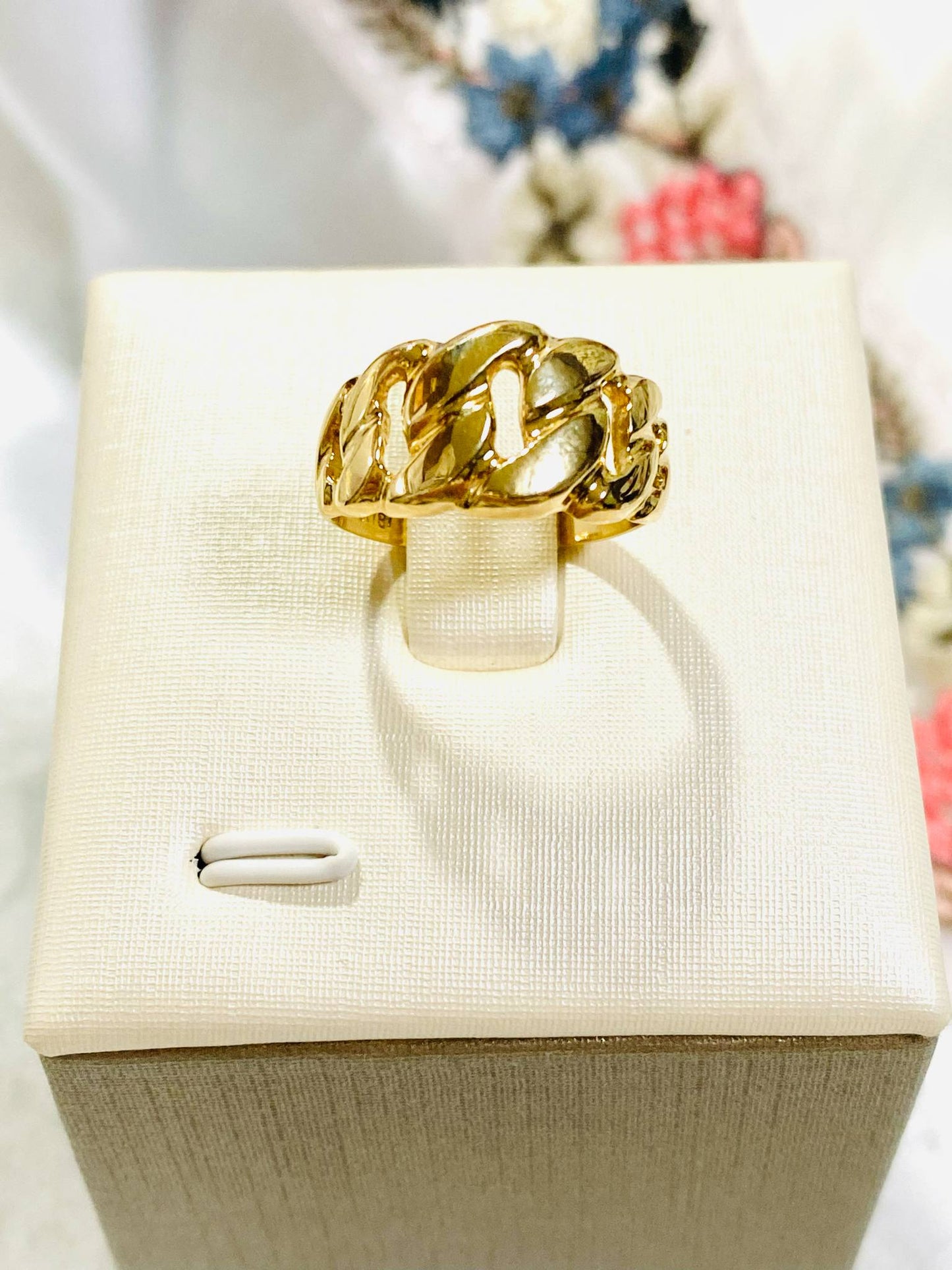 K18 🇯🇵 Gold Subasta Ring