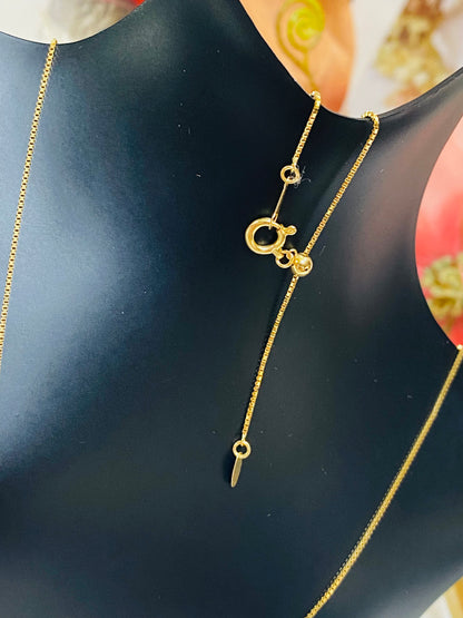 K18 45~50cm Venetian Chain
