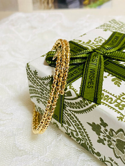 K18 Spiral Bracelet