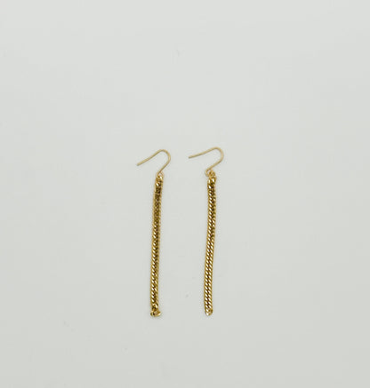 Fish Hook Type Khei Earrings K18