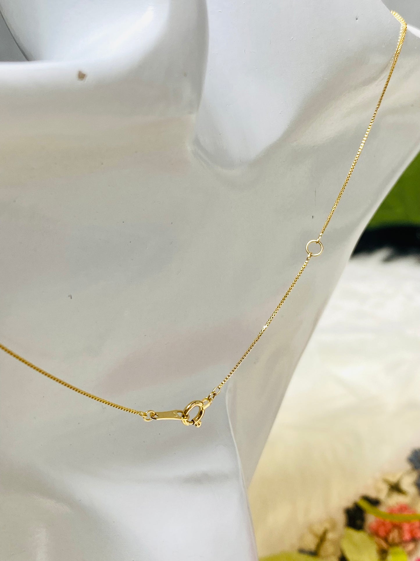 Venetian chain w/ heart Necklace Set K18