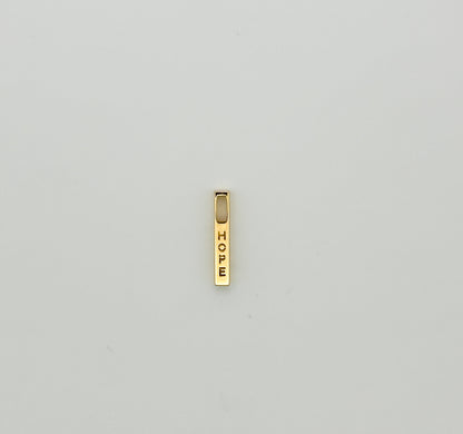 Hope/Trust/Faith/Love Pendant K18