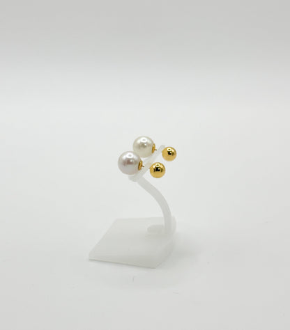 Earrings Pearl Pakaw K18