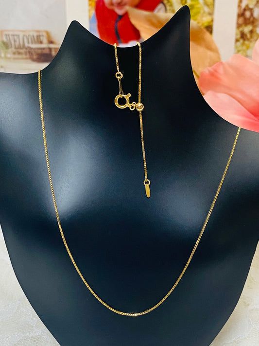 K18 45~50cm Venetian Chain