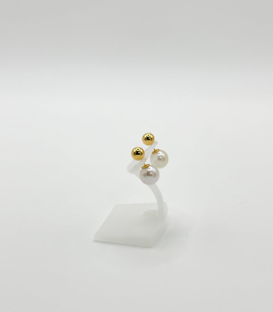 Earrings Pearl Pakaw K18