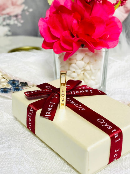 Hope/Trust/Faith/Love Pendant K18
