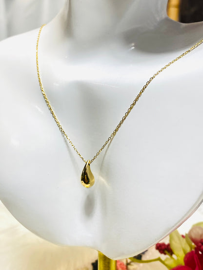 Teardrop Necklace (attached)