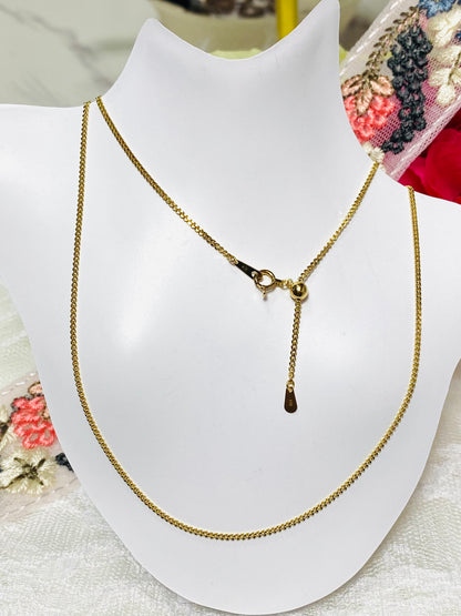 2DC Chain k18🇯🇵gold