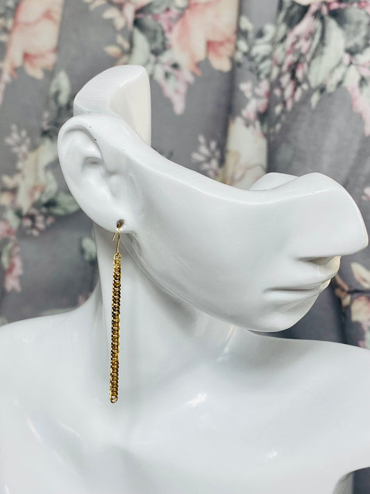 Fish Hook Type Khei Earrings K18