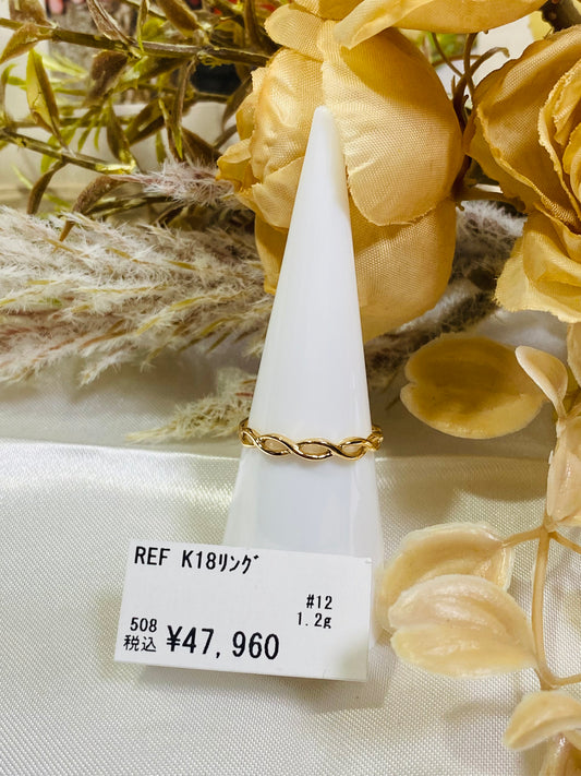 K18🇯🇵gold Ring