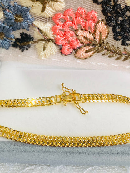K18🇯🇵gold Heartbiz Bracelet