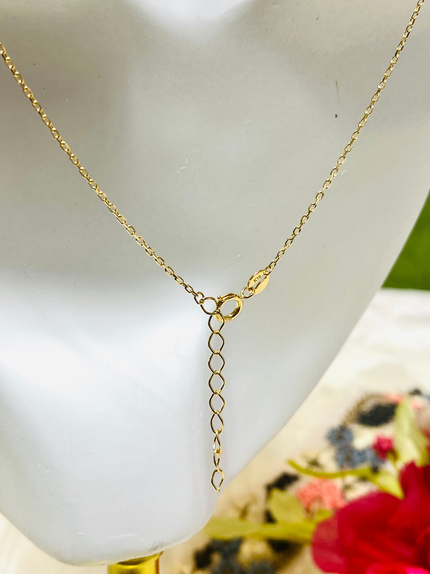 Teardrop Necklace (attached)