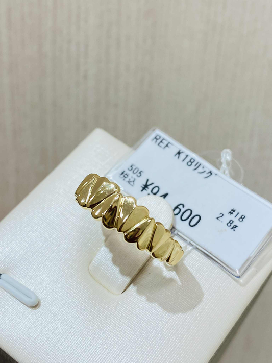 K18🇯🇵 Gold Ring