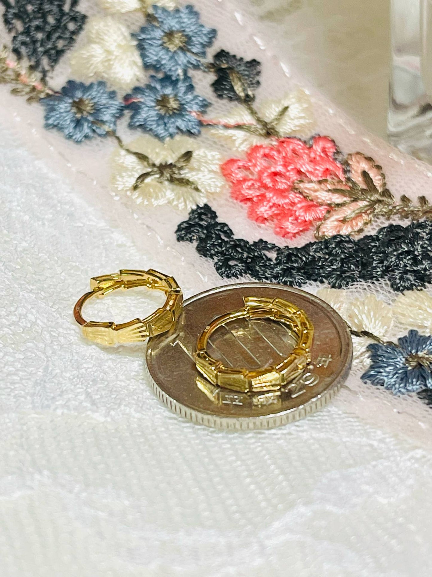 Serpentine Earrings K18 🇯🇵 Gold