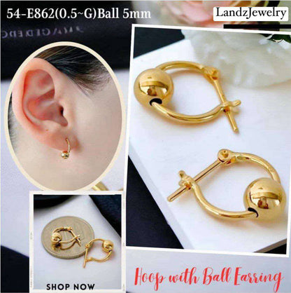 Cutie Cutie Earrings K18 🇯🇵 Gold