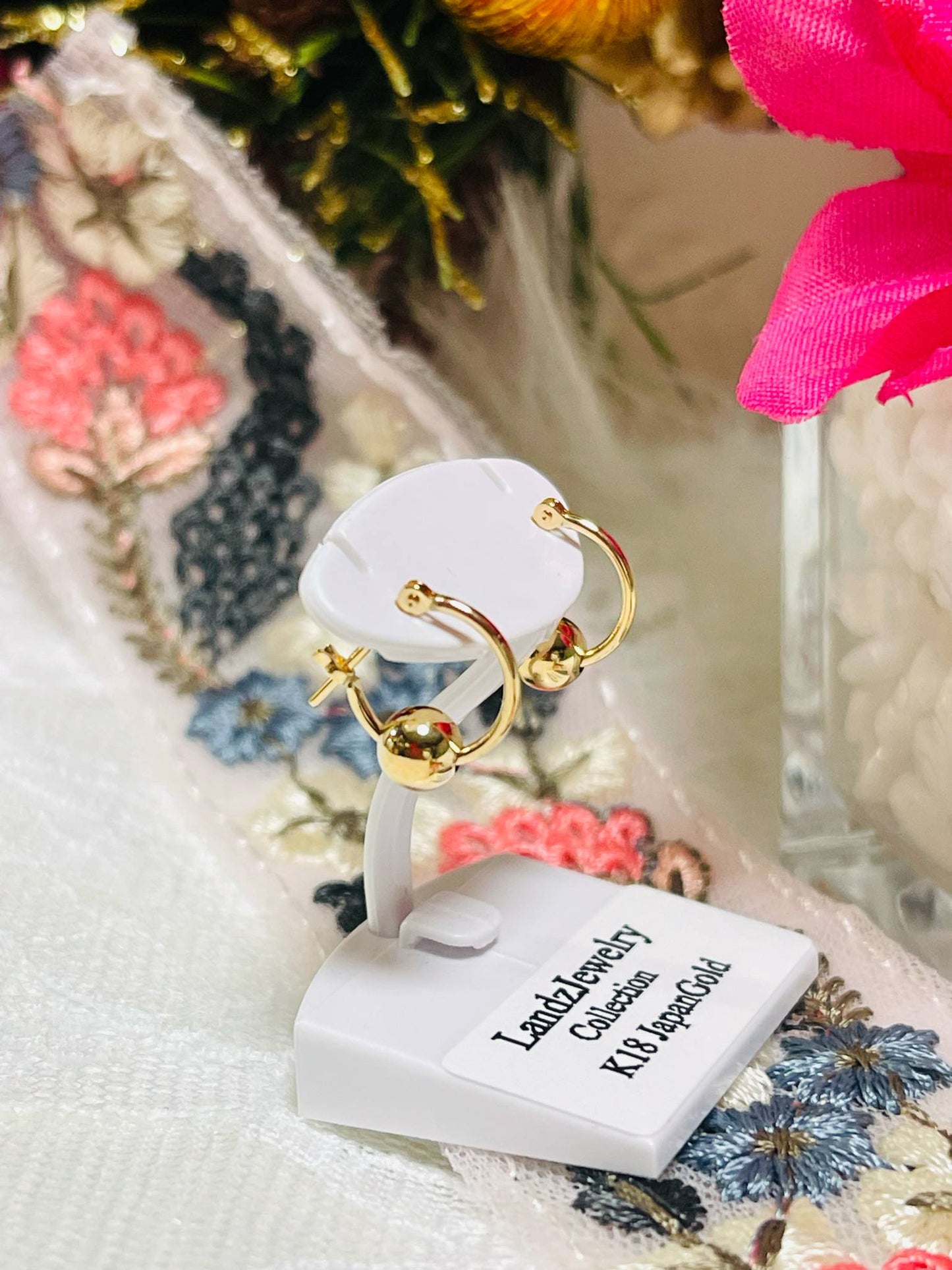 Cutie Cutie Earrings K18 🇯🇵 Gold